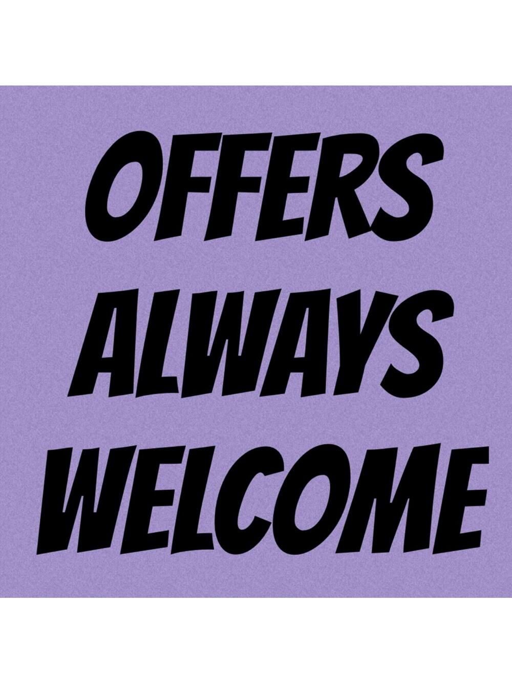 All Reasonable Offers Considered!!